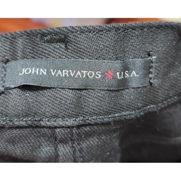 John Varvatos Bowery Slim Straight Jeans In Eclipse Size: 32 - Picture 8 of 14